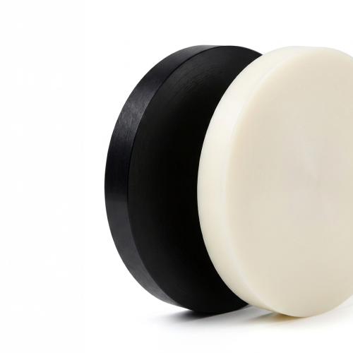 Графитовый капролон круг ПА-6, 300х500 мм, черный СТО 004-17152852-2013